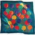 Arty's Bandana Collection 2, "Balloons", linee nere, 55 cm x 55 cm, Pongé 5