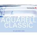 Gerstaecker - Aquarell Classic, Blocco per acquerello, 24 x 32 cm, 300 g/m², ruvida, Blocco con 50 fogli