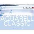 Gerstaecker - Aquarell Classic, Blocco per acquerello, 36 x 48 cm, 300 g/m², ruvida, Blocco con 20 fogli