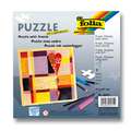 Folia - Puzzle bianco da personalizzare, 21 x 21 cm, 25 pezzi