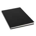 Kunst & Papier - Libro per schizzi, Verticale, A4, 112 pagine, 100 g/m², Verticale, A4, 112 pagine, Copertina nera
