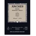 Arches - Drawing, Blocco da disegno, 23 x 31 cm, blocco collato su 1 lato, fine, Crema, 23 x 31 cm, 200 g/m²