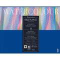 Fabriano - Watercolour, Carta per acquerello, 30 x 30 cm, fine, 200 g/m², Blocco con 20 fogli, collato su 4 lati