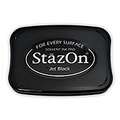 StazOn - Tamponi per timbri, Black