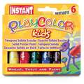 Instant - Playcolor Kids, Set di colori a tempera solida, Set da 6