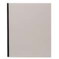 Kunst & Papier - Libro per schizzi e bozze, Verticale, 30 x 38 cm, 136 pagine, 120 g/mq, Dorso nero