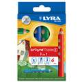 Lyra - Groove Triple 1, Set di matite acquerellabili, Set da 6