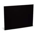 Airplac - Black, Pannelli neri in schiuma leggera, Spess. 10 mm, 50 x 65 cm, 50 x 65 cm (15P), 1 pezzo, Spessore: 10 mm