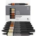 Winsor & Newton - Promarker, Set da 6, Earth tones, set