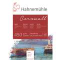 Hahnemühle - Cornwall, blocco 450g, 36 x 48 cm, opaca, 450 g/m², blocco collato su 4 lati