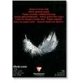 Clairefontaine - Etival Color, Blocco di carta da disegno nera, A3, 29,7 x 42 cm, 160 g/m², fine (cold pressed)|ruvida