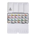 Schmincke - Akademie, Set assortiti di acquerelli fini, Set standard con 24 x 1/1 godet, set
