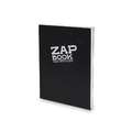 Clairefontaine - Zap Book, Blocco per schizzi collato, A5, 14,8 x 21 cm, 80 g/m², opaca, Nero