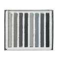 Cretacolor - Grey Hard Pastels, Set da 8, 8 pastelli