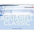 Gerstaecker - Aquarell Classic, Blocco per acquerello, 24 x 32 cm, 300 g/m², opaca, Blocco con 50 fogli