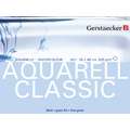 Gerstaecker - Aquarell Classic, Blocco per acquerello, 36 x 48 cm, 300 g/m², opaca, Blocco con 50 fogli