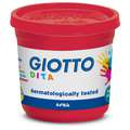 Giotto - Dita, Set di colori per dita, 6 x 100 ml