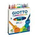 Giotto - Turbo Color, Set di pennarelli colorati, Set da 24