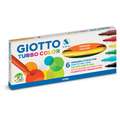 Giotto - Turbo Color, Set di pennarelli colorati, Set da 6