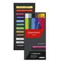 Caran D'Ache - Neopastel, Set di pastelli ad olio, Scatola di cartone da 12 colori