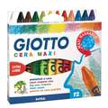 Giotto - Cera Maxi, Set di pastelloni a cera, Set da 12