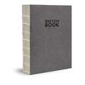 Libro per schizzi grigio Sketch Book, A6, 10,5 x 14,8 cm, 110 g/m², quaderno per schizzi