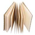 Libro per schizzi Leporello, 12 x 9 cm, 170 g/m², satinata (hot pressed), quaderno per schizzi