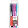 Stabilo - Set di penne fineliner Sensor ColorTangle, set, 4 colori, 0,3 mm