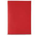 I Love Art - Quaderno da disegno, A4, 21 x 29,7 cm, ruvida, 140 g/m², Rosso