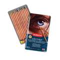 Derwent - Lightfast, set di matite a base d'olio, astuccio da 12 pezzi