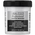 Winsor & Newton - Professional Acrylic, gesso trasparente, Bar. 225 ml