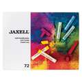 Jaxell - Pastelli morbidi in scatola di cartone, set 72 pz