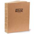 Sketchbook Kraft libro per schizzi, A6, 10,5 x 14,8 cm, 100 g/m², quaderno per schizzi