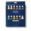 Lefranc & Bourgeois - Set di colori a olio fini, set, 12 x 20 ml
