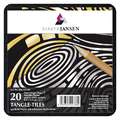 Marpa Jansen - Magic Paper Tangle Tiles, Oro/argento, Quadrato, 8,9 x 8,9 cm