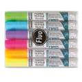 Pébéo 7A - Set di marker tessile per stoffe chiare, 6 colori neon, set