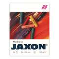 Jaxon - Blocco da disegno, 24 x 32 cm, 120 g/m², opaca, blocco collato su 1 lato