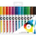 Molotow - Aqua Color Brush, Set di marker, Set base 1, 12 marker