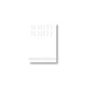 Fabriano - White White, Cartoncino bianco, A4, 21 x 29,7 cm, 300 g/m², opaca, Blocco con 20 fogli, 300 g/mq