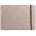 Clairefontaine - Goldline, Album da viaggio con copertina in lino, A6, 10,5 x 14,8 cm, 180 g/m², 32 fogli, Formato orizzontale