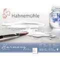Hahnemühle - Carta per acquerello Harmony, ruvida, 24 x 30 cm, 300 g/m², blocco collato su 4 lati
