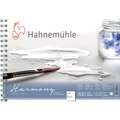 Hahnemühle - Carta per acquerello Harmony, ruvida, A4, 21 x 29,7 cm, 300 g/m², blocco spiralato
