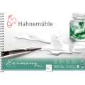 Hahnemühle - Carta per acquerello Harmony, satinata, A3, 29,7 x 42 cm, 300 g/m², blocco spiralato