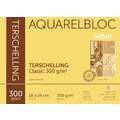 Schut - Blocco per acquerello Terschelling, 18 x 24 cm, 300 g/m², Classic, fine