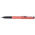 Pentel - Pocket Brush Pen, Penna a pennello, Inchiostro nero / Fusto rosso