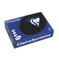 Clairefontaine - Carta colorata per la stampa Trophée, Nero, 210 g/m², A4, 21 x 29,7 cm, conf. da 250