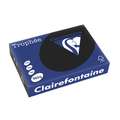 Clairefontaine - Carta colorata per la stampa Trophée, Nero, 160 g/m², A4, 21 x 29,7 cm, conf. da 250