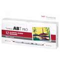 Tombow - ABT Pro Marker, Set tematici da 12, Basic Colors