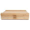 Gerstaecker - Box in bambù per pastelli, 3 cassetti, 40 cm x 25 cm x 8 cm