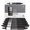 Winsor & Newton - Promarker, Set da 6, Neutral tones, set